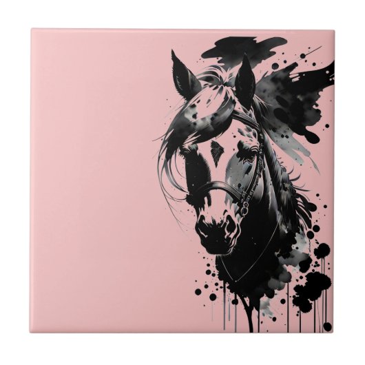 Spirit Pony 3 Roze Tegeltje (Voorkant)