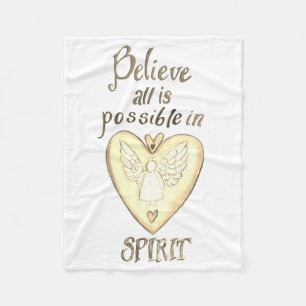 Spirit Prayer Fleece Deken