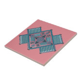 Spirit Quest Ceramic Tile Tegeltje (Zijkant)