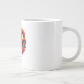 Spirit Ram – Bloemenhoorns & Aarde Wijsheid Grote Koffiekop (Rechts)