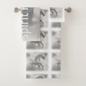 Spirit Ranch Spirit Horse Towel Set Bad Handdoek (Insitu)