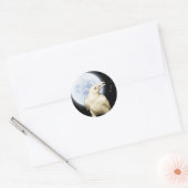 SPIRIT RAVEN Serie II Ronde Sticker (Envelop)