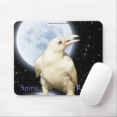 SPIRIT RAVEN Wildlife Fantasy Art Muismat (Met muis)