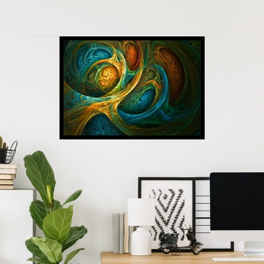 Spirit Realm Poster (Thuiskantoor)