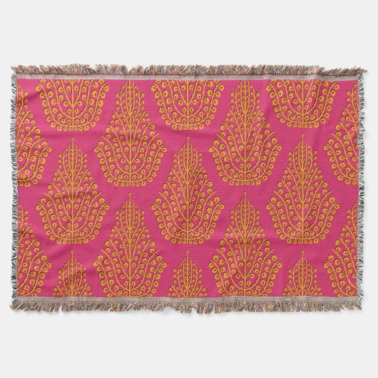 SPIRIT roze satsuma Deken (Voorkant)