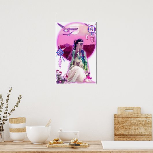 Spirit Seeker Poster (Keuken)