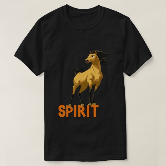 Spirit Stallion of the Cimarron T-shirt (Design voorkant)