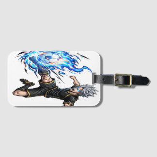Spirit Striker Blue Energy Anime Voetbal OC T-shir Bagagelabel