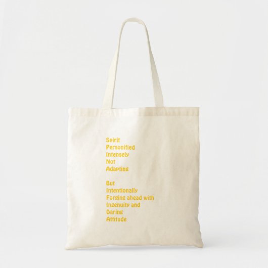 Spirit Tote Bag (Voorkant)