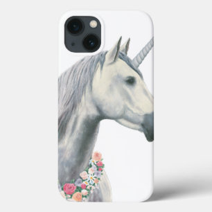 Spirit Unicorn met bloemen rond de nek Case-Mate iPhone Case