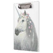 Spirit Unicorn met Flowers in Mane Klembord (Links)