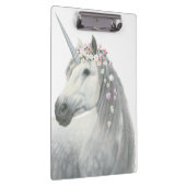 Spirit Unicorn met Flowers in Mane Klembord (Rechts)
