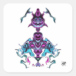 Spirit v1.1 vierkante sticker