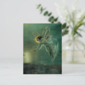 Spirit van de nacht door Grimshaw, Victoriaans fei Briefkaart (Staand voorkant)