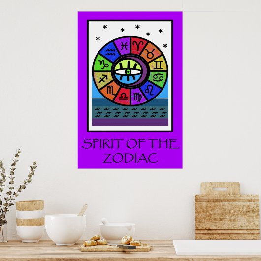 SPIRIT VAN DE ZODIAC POSTER (Keuken)