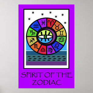 SPIRIT VAN DE ZODIAC POSTER