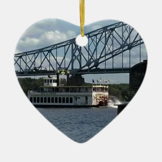 Spirit van Dubuque Steamboot Keramisch Ornament