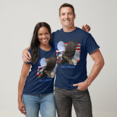 SPIRIT VAN FREEDOM Bald Eagle Wildlife Apparel T-shirt (Unisex)