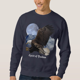 SPIRIT VAN FREEDOM Bald Eagle Wildlife Apparel Trui