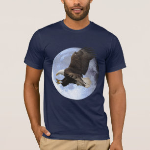 SPIRIT VAN FREEDOM Bald Eagle Wildlife T-Shirt