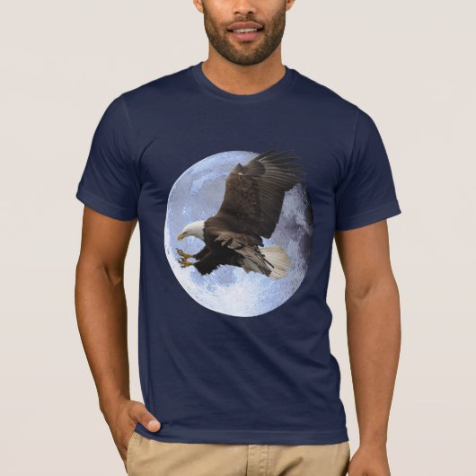 SPIRIT VAN FREEDOM Bald Eagle Wildlife T-Shirt (Voorkant)