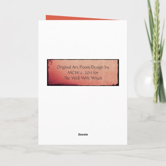 Spirit van Samhain Kaart (Achterkant)