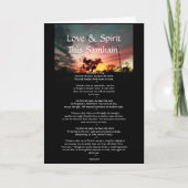 Spirit van Samhain Kaart (Voorkant)