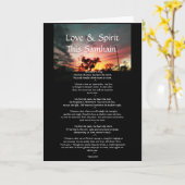 Spirit van Samhain Kaart (Gele Bloem)