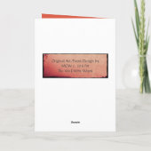 Spirit van Samhain Poem Card Kaart (Achterkant)