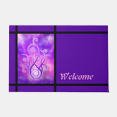 Spirit Violet Flame Design + jouw ideeën Deurmat (Voorkant)