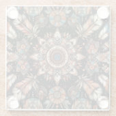 Spirit Walker Glazen Onderzetter (Achterkant)