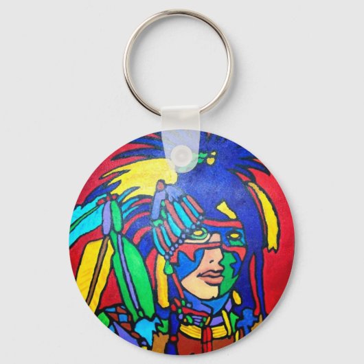 Spirit Warrior 1 van Piliero Sleutelhanger (Voorkant)