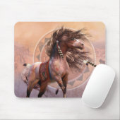 Spirit Warrior Art Mousepad Muismat (Met muis)