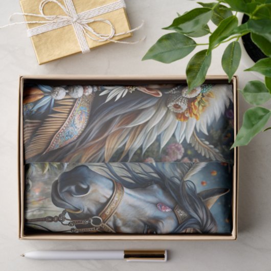 Spirit Warrior Decoupage Tissuepapier (Geschenk)