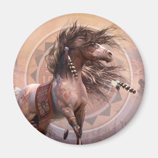 Spirit Warrior Magnet (Voorkant)