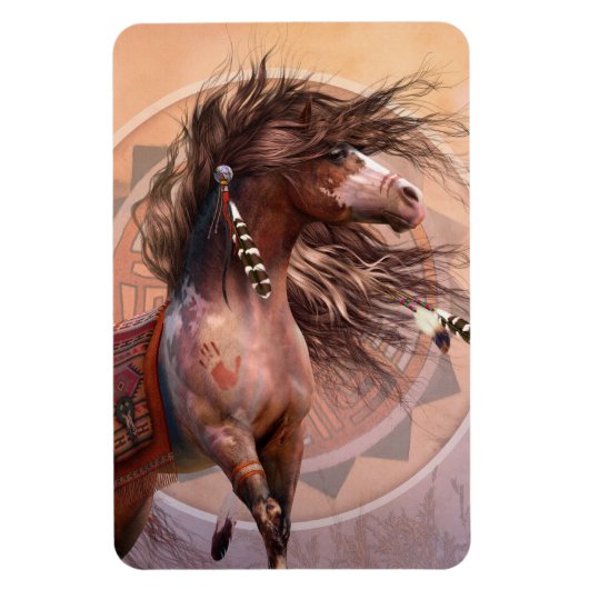 Spirit Warrior Premium Flexi Magnet Magneet (Verticaal)