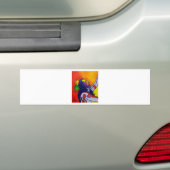 Spirit Warrior van Piliero Bumpersticker (Op auto)