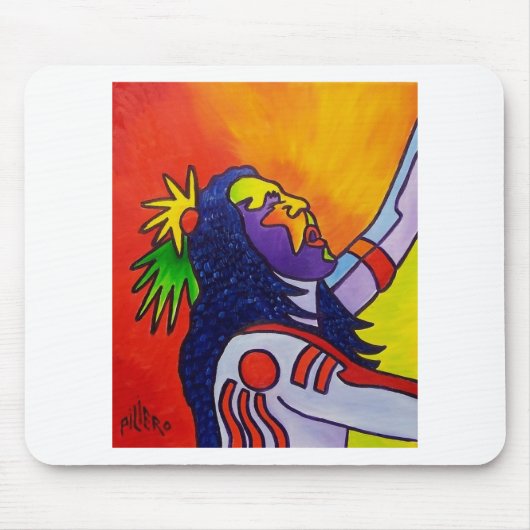 Spirit Warrior van Piliero Muismat (Voorkant)