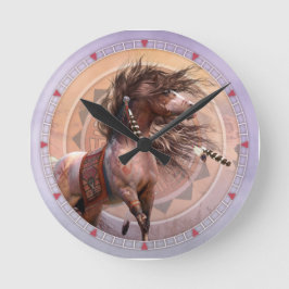 Spirit Warrior Wall klok