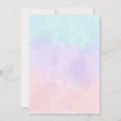 Spirit, wild & gratis verjaardag Flat Uitnodiging  (Achterkant)