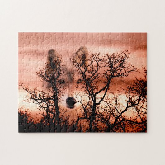 Spirit Wolf Legpuzzel (Horizontaal)