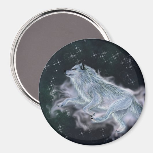 Spirit Wolf Magnet (Voorkant / Achterkant)