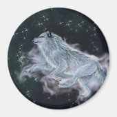 Spirit Wolf Magnet (Voorkant)