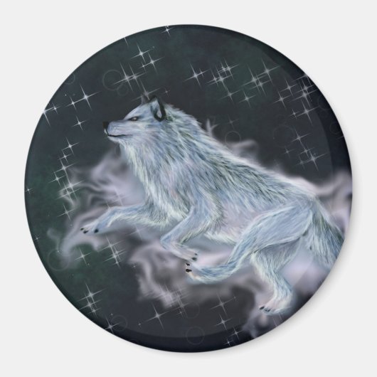 Spirit Wolf Magnet (Voorkant)