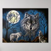 Spirit Wolf Poster (Voorkant)