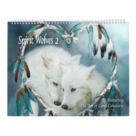 Spirit Wolves 2 Art Agenda Kalender (Hoes)