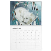 Spirit Wolves 2 Art Agenda Kalender (Feb 2026)