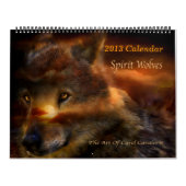 Spirit Wolves Art Agenda 2013 Kalender (Hoes)