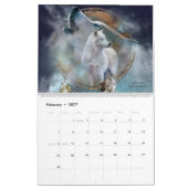 Spirit Wolves Art Agenda 2014 Kalender (Feb 2027)