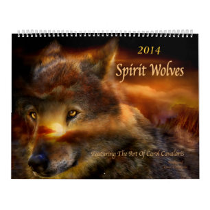 Spirit Wolves Art Agenda 2014 Kalender
